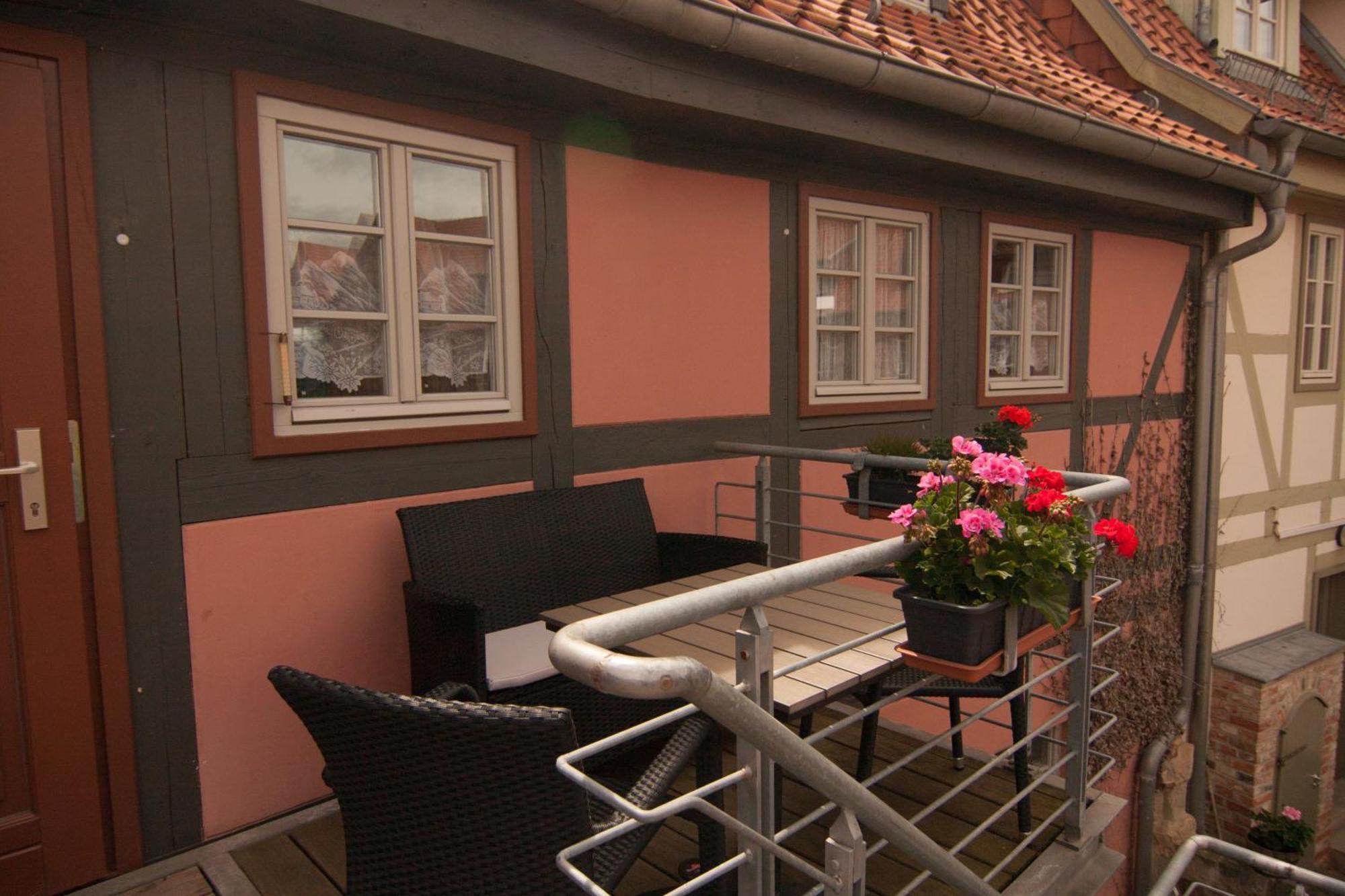 Apartment Mit Balkon No4 Кведлінбург Екстер'єр фото